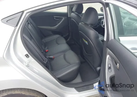 2013 Hyundai Elantra Limited из США, поврежденный, VIN KMHDH4AE7DU541780